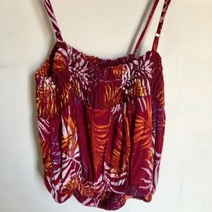 Crop top spaghetti strap